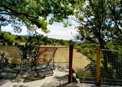 Vue de la Terrasse - Cabane du Ventoux