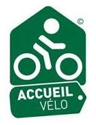 Panneau accueil vélo réduit Géant de Provence